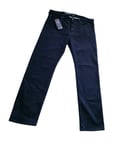 Armani Jeans Men's Dark Blue J21 Regular Fit Jeans Size UK W34 32L/8N6J21 6DLPZ