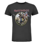 Amplified - T-Shirt Officiel Iron Maiden ¿Trooper¿ - Homme