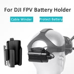 Clip Plastic Cable Winder Storage Battery Holder Case Headband For DJI FPV