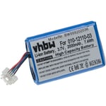 Vhbw - Batterie remplacement pour Garmin 010-12110-03, 010-12110-003, 361-00077-00 pour gps, appareil de navigation (2000mAh, 3,7V, Li-ion)