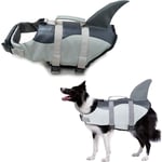 Yzmrbdqc - Gilet de Sauvetage pour Chien Sirène, Gilets de Sauvetage Ripstop pour Chien avec Poignée de Sauvetage pour Petits Moyens Grands Chiens