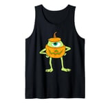 Monsters Inc Mike Halloween Pumpkin Tank Top