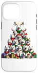 Coque pour iPhone 16 Pro Max Christmas Tree Samoyed Dog Sammies