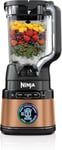 Ninja 2-in-1 Detect Power Blender Pro & Single Serve, 1200W Blender With Jug, & 2 x single Serve Cup, Blend Smoothies, Chop Vegetables & Mix Frozen Drinks, Copper/Black, TB301UKCP