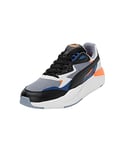 PUMA Unisex Adults' Fashion Shoes X-RAY SPEED Trainers & Sneakers, FILTERED ASH-PUMA BLACK-FEATHER GRAY-ULTRA ORANGE, 44