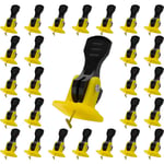 Keyouny - 100 Pcs Système de nivellement de carrelage 2mm croisillon carrelage autonivelant kit de nivellement pour carrelage et Mur-jaune