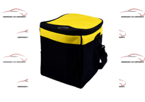 AA 12V Car/Caravan Portable Cooler Cool Box & Drink Bag - Black/Yellow aa1685