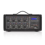 SubZero SZ-PMIX8-MP3 8 Channel Powered Mixer Digital Media Player