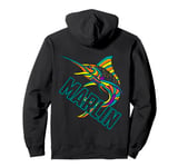 Marlin Spearfish Sailfish Fishing Pullover Hoodie