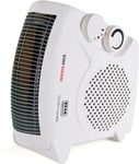 STAYWARM® 2000w Upright and Flatbed Fan Heater with 2 Heat Settings / Cool Blow