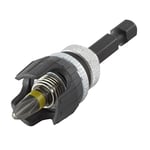 wolfcraft 4055000 - Adaptateur de Vissage à Profondeur Limitée - Pour Plaques de Plâtre - Avec Aimant et Butée de Profondeur