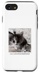 Coque pour iPhone SE (2020) / 7 / 8 evillarry larry chat meme brainrot lobotomisateur mastermind