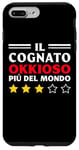 Coque pour iPhone 7 Plus/8 Plus Cognato Okkioso - Regalo Cognato Compleanno Divertente Uomo