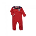 England FA Baby Away Kit Sleepsuit - 9-12 Months