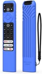 Bleu Coque Housse telecommande Silicone Compatible avec TCL RC902V FMR5"," Protection Coque telecommande antid¿¿rapante pour TCL 8K