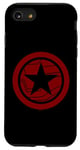 Coque pour iPhone SE (2020) / 7 / 8 Marvel The Falcon And The Winter Soldier Bucky Red Logo