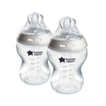 Tommee Tippee - Lot de 2 biberons Natural Start 260ml