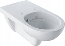 Geberit Geberit Selnova Comfort Hängande Wc-Stol, Trattformad, B35,5Cm, H34cm, T70cm, Lång, Rimfree (Handikappanpassad) [16]