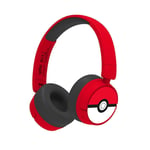 Pokémon Trådlösa Hörlurar On-Ear Junior, 85dB/95dB