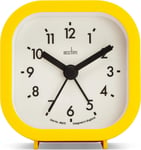 Acctim - Robyn Alarm Clock, Analogue, Contemporary, Snooze, Square, Daisy