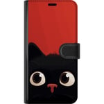 OnePlus Nord 2T Sort Lommebokdeksel Busig Katt