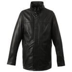 Veste Oakwood  Veste en cuir Hills  ref_47190 Noir