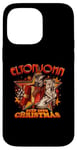 Coque pour iPhone 14 Pro Max Elton John Step Into Bottes de Noël officielles