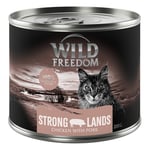 5 + 1 på köpet! Wild Freedom 6 x 200 g - Strong Lands - fläsk & kyckling