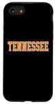 Coque pour iPhone SE (2020) / 7 / 8 T-shirt vintage Tennessee Hommes Tennessee Femmes Rétro Orange