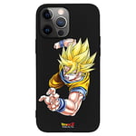 Personalaizer - iPhone 13 Pro MAX Case Black with a Dragon Ball Z Goku SS1 Special Design