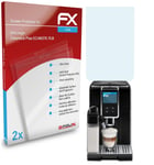 atFoliX 2x Protecteur d'écran pour DeLonghi Dinamica Plus ECAM370.70.B clair