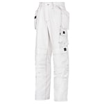 Snickers 32750909044 Pantalon de Peintre Taille 44 Blanc