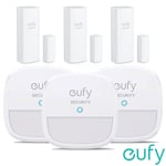 Eufy Alarm Accessories Kit, x3 Motion Sensors and x3 Entry Sensors - No Monthly