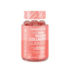 Vegan Collagen Gummies – Advanced Superfood Blend – Vegan Collagen Alternative for Women and Men – Infused with Vitamin C, BCAAs, Hyaluronic Acid– Gummy Vitamins - Made by Novomins