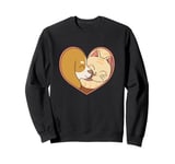 Veterinarian Veterinary Medicine Cute Heart Dog And Cat Sweatshirt