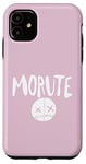 Coque pour iPhone 11 Morute Esthétique Poupée effrayante + Adorable Horreur Goth Croix