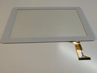 blanc: ecran tactile touchscreen digitizer 9 Thomson TEO-QD9BK8E 9P8GO