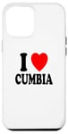 Coque pour iPhone 12 Pro Max I Heart (Love) Cumbia Latin America Music Rhythm Colombie