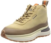 GANT Homme Cazidy Basket, Beige Caramel, 41 EU