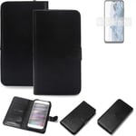 phone Case Wallet Case for Nokia G60 5G Mobile phone protection black