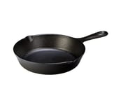 Eddingtons Lodge round frying pan with handle, 20.3 cm, Black