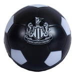 Newcastle United FC Crest Stressboll En Storlek Svart/Vit Black/White One Size