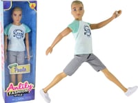 Leantoys Baby Doll Pojke Skjorta Blont Hår