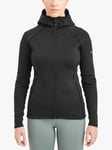 Montane Fury Full Zip Fleece Hoodie, Black