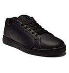 DC Shoes Homme Gaveler-Leather Shoes Basket, Noir 1, 44 EU