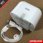 Original Fast Charger For Apple iPhone 13 14 Pro Max USB C Adapter Plug Cable 1M