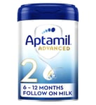 Aptamil Advanced 2 Follow On Formula Baby Milk Powder 6-12 Months 800g