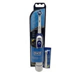 Oral-B Pro Expert Battery Powered Toothbrush with spare head new precision clean