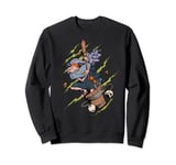 Drawing of Baba Yaga Sweatshirt