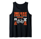 Bicycle Funny Watch Cycling Research About Cycling Tank Top